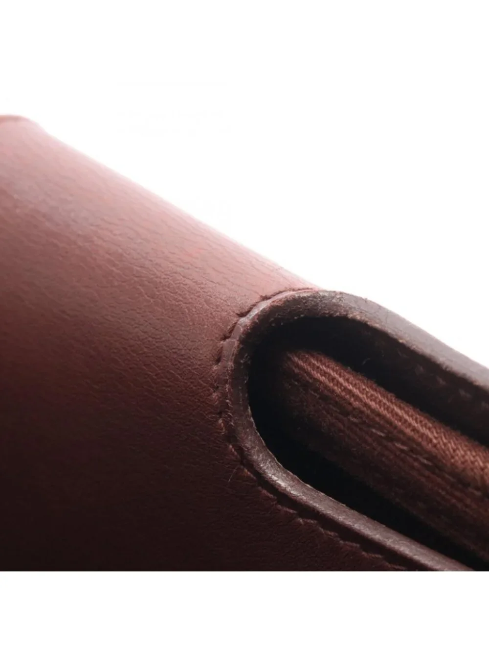 Hermes Handbag Valparaiso PM Dark Brown Leather Canvas